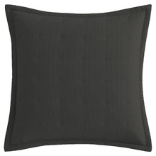 Ascot Waffle Cotton-Blend European Standard Pillow Sham